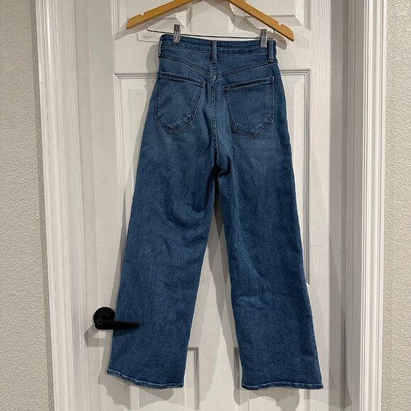 Just Black Denim Jeans Women's Size 25 High Rise Medium Wash - Picture 2 of 5